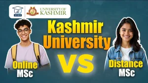 Kashmir University Distance MSc vs Online MSc Comparison in 2026